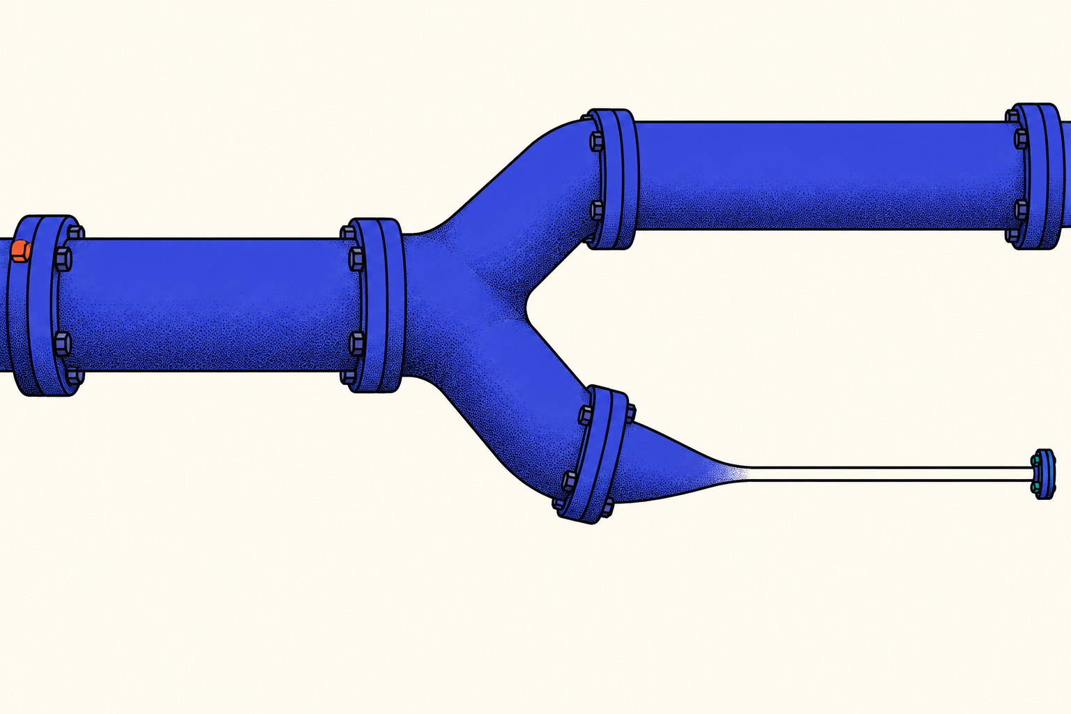 Lo stesso intervento non raggiunge tutte le biforcazioni.